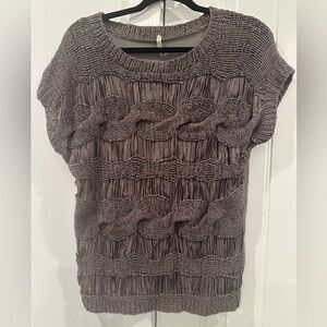 Willow and Clay Pug Sweater Small